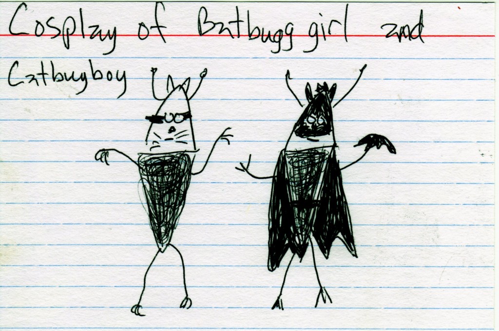 batbugg girl and catbugboy